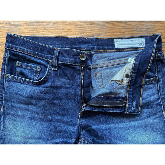 RAG & BONE ‘Jean’ Distressed Cropped Fringe Jeans Women sz 30 - Picture 4 of 14